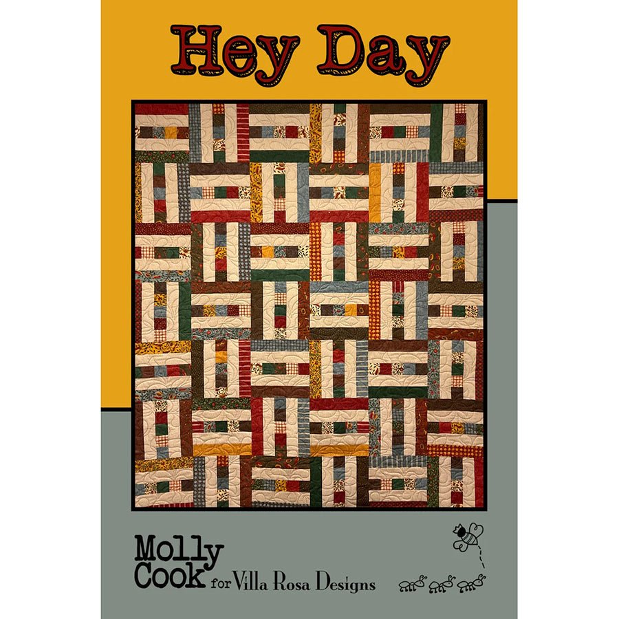 Hey Day Quilt Pattern - Villa Rosa Designs from Fort Worth Fabric Studio