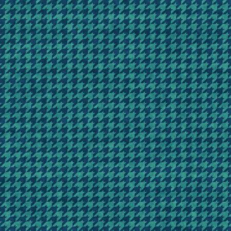 Houndstooth Basics Teal - Henry Glass from Fort Worth Fabric Studio