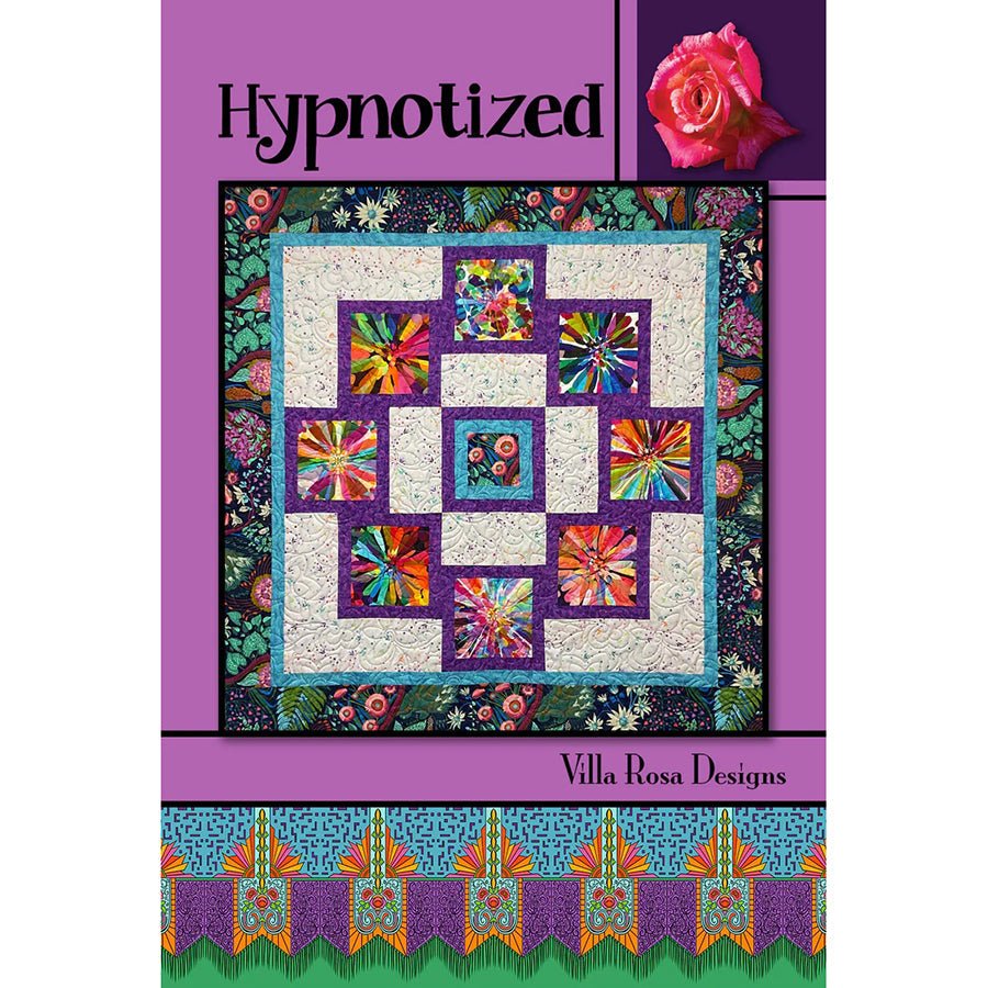 Hypnotized Quilt Pattern PDF Download - Villa Rosa Designs from Fort Worth Fabric Studio