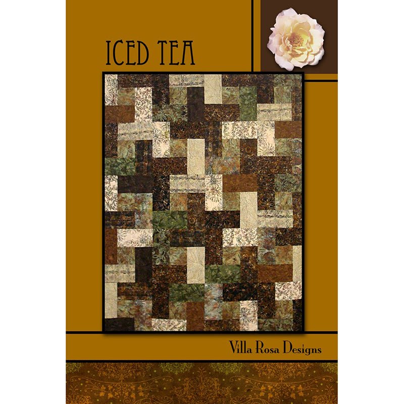 Iced Tea Quilt Pattern - Villa Rosa Designs from Fort Worth Fabric Studio