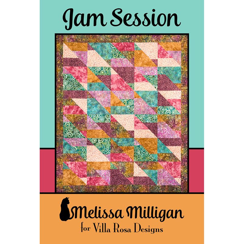 Jam Session Quilt Pattern - Villa Rosa Designs from Fort Worth Fabric Studio
