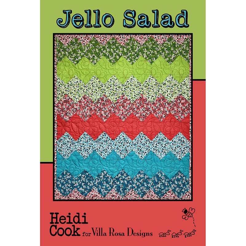 Jello Salad Quilt Pattern PDF Download - Villa Rosa Designs from Fort Worth Fabric Studio
