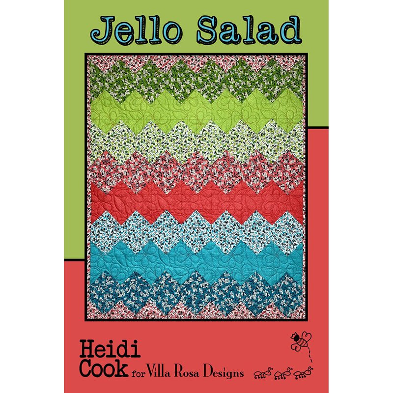 Jello Salad Quilt Pattern - Villa Rosa Designs from Fort Worth Fabric Studio