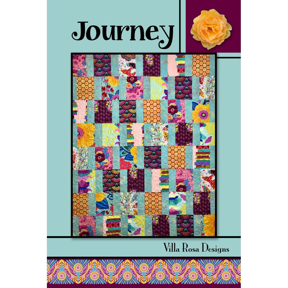Journey Quilt Pattern - Villa Rosa Designs from Fort Worth Fabric Studio