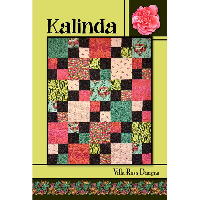 Kalinda Quilt Pattern - Villa Rosa Designs from Fort Worth Fabric Studio
