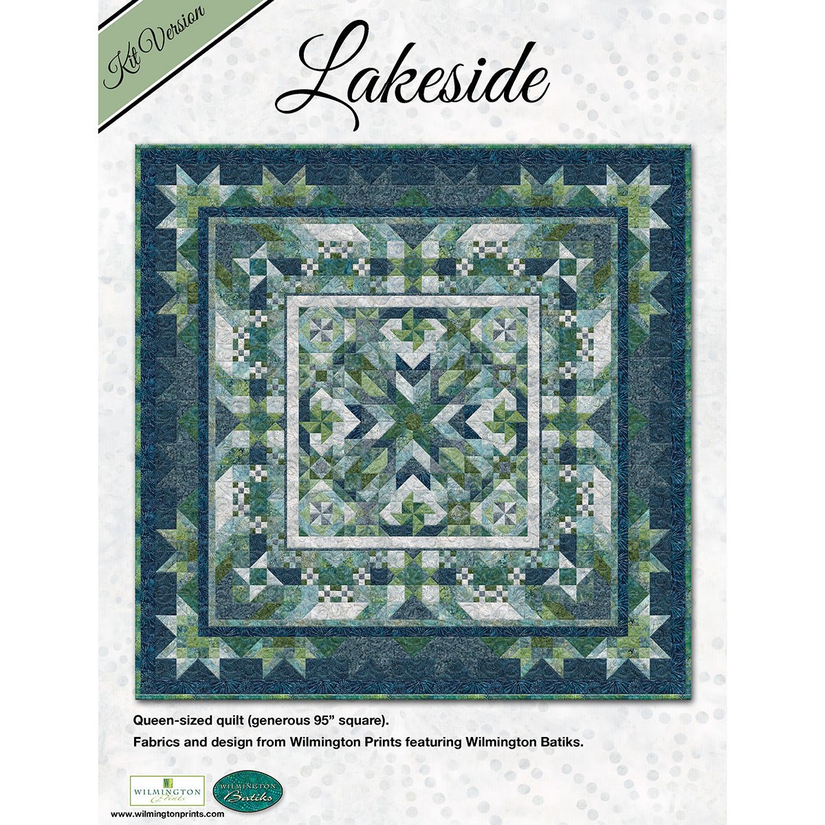 Lakeside Quilt Pattern from Wilmington PDF Download - Wilmington Prints from Fort Worth Fabric Studio