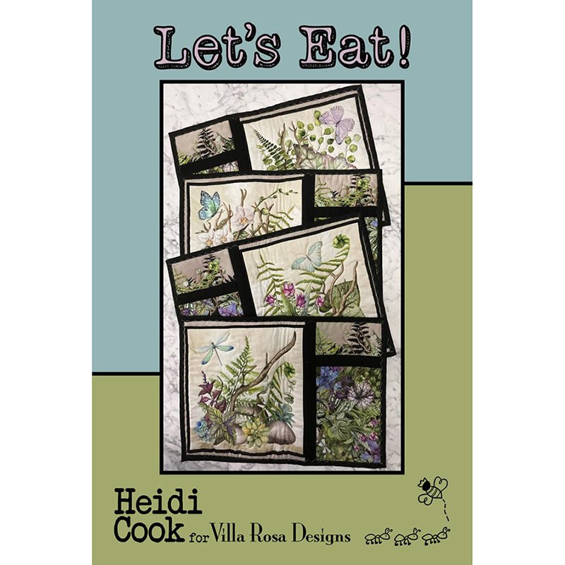 Let's Eat Quilt Pattern - Villa Rosa Designs from Fort Worth Fabric Studio