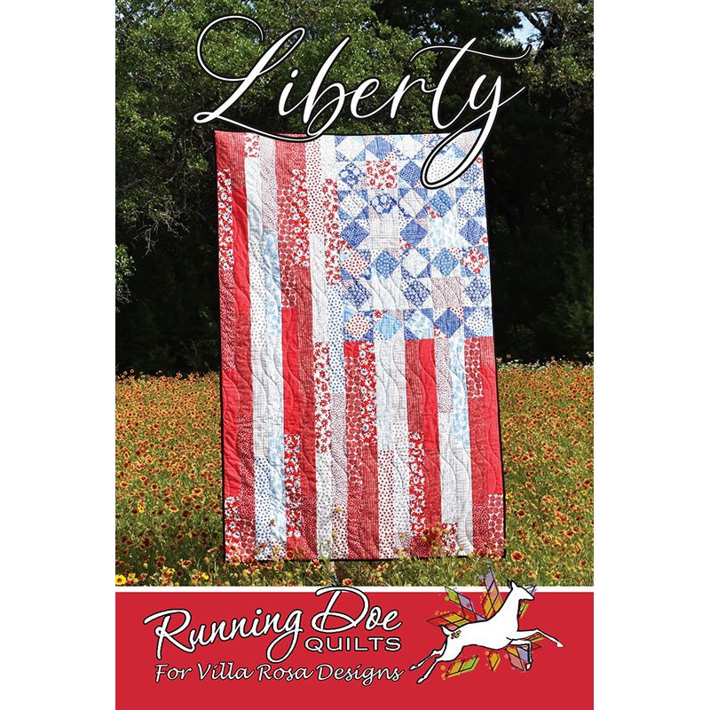 Liberty Quilt Pattern - Villa Rosa Designs from Fort Worth Fabric Studio