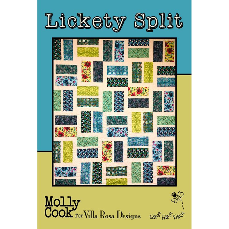 Lickety Split Quilt Pattern PDF Download - Villa Rosa Designs from Fort Worth Fabric Studio