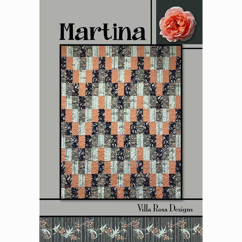 Martina Quilt Pattern - Villa Rosa Designs from Fort Worth Fabric Studio