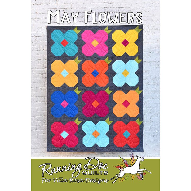 May Flowers Quilt Pattern Pattern by Villa Rosa Designs