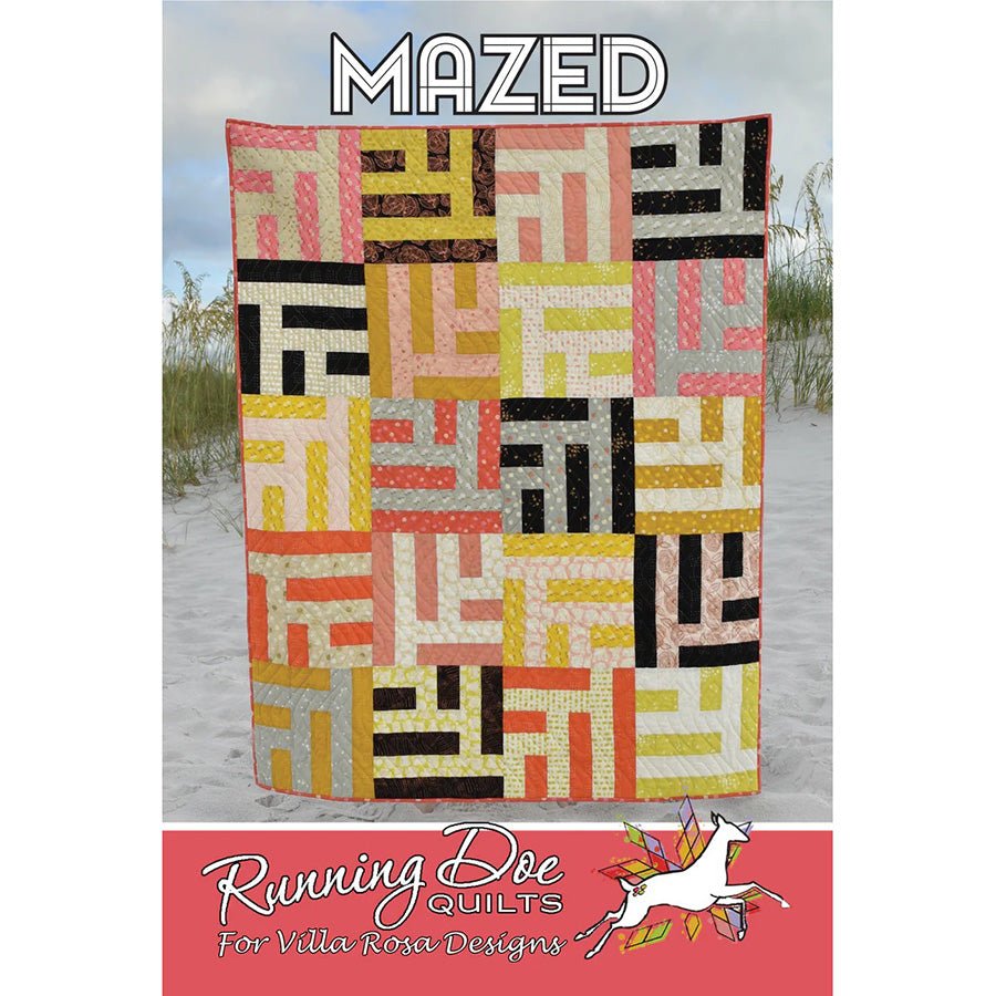 Mazed Quilt Pattern PDF Download - Villa Rosa Designs from Fort Worth Fabric Studio