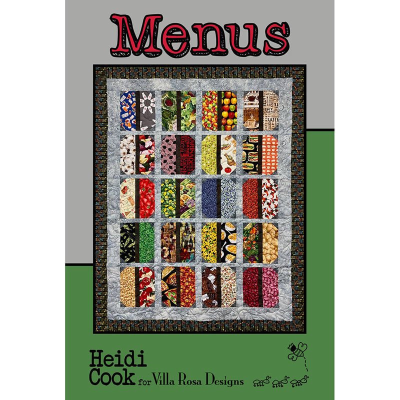 Menus Quilt Pattern PDF Download - Villa Rosa Designs from Fort Worth Fabric Studio