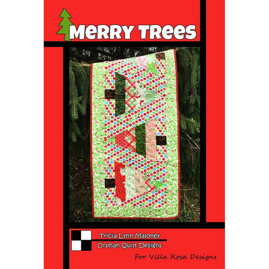 Merry Trees Table Runner Pattern - Villa Rosa Designs from Fort Worth Fabric Studio