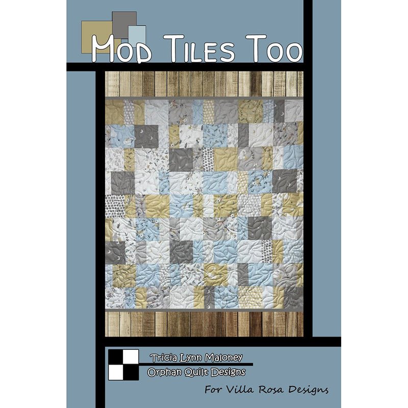 Mod Tiles Too Quilt Pattern - Villa Rosa Designs from Fort Worth Fabric Studio