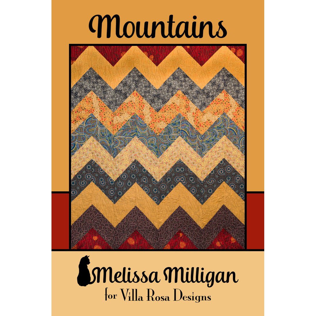 Mountains Quilt Pattern - Villa Rosa Designs from Fort Worth Fabric Studio