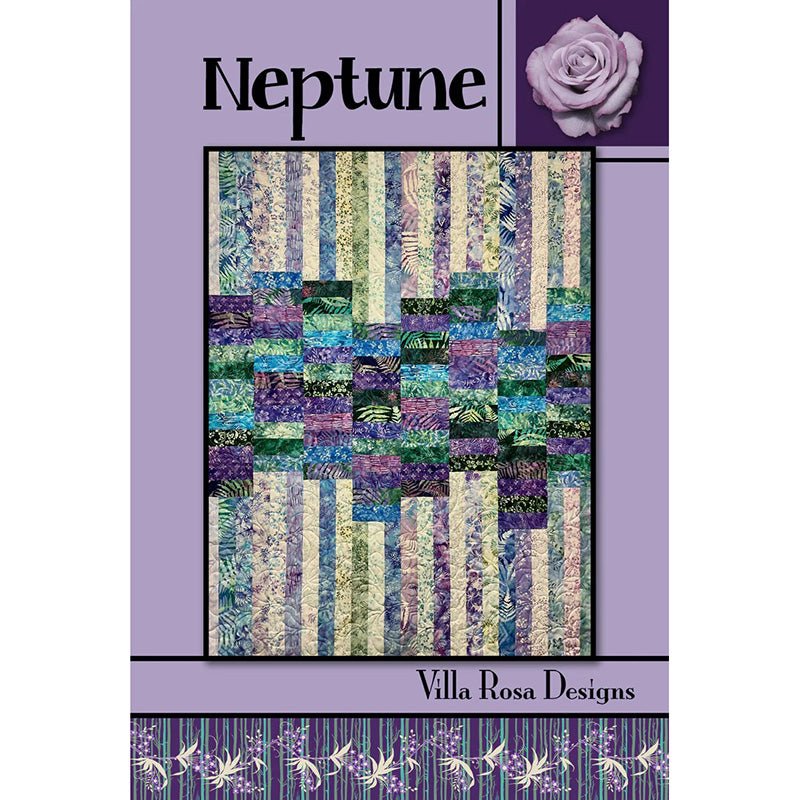 Neptune Quilt Pattern - Villa Rosa Designs from Fort Worth Fabric Studio