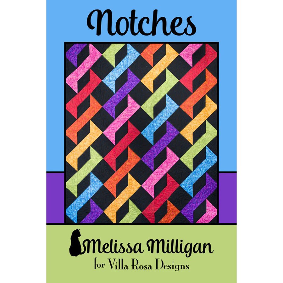 Notches Quilt Pattern - Villa Rosa Designs from Fort Worth Fabric Studio