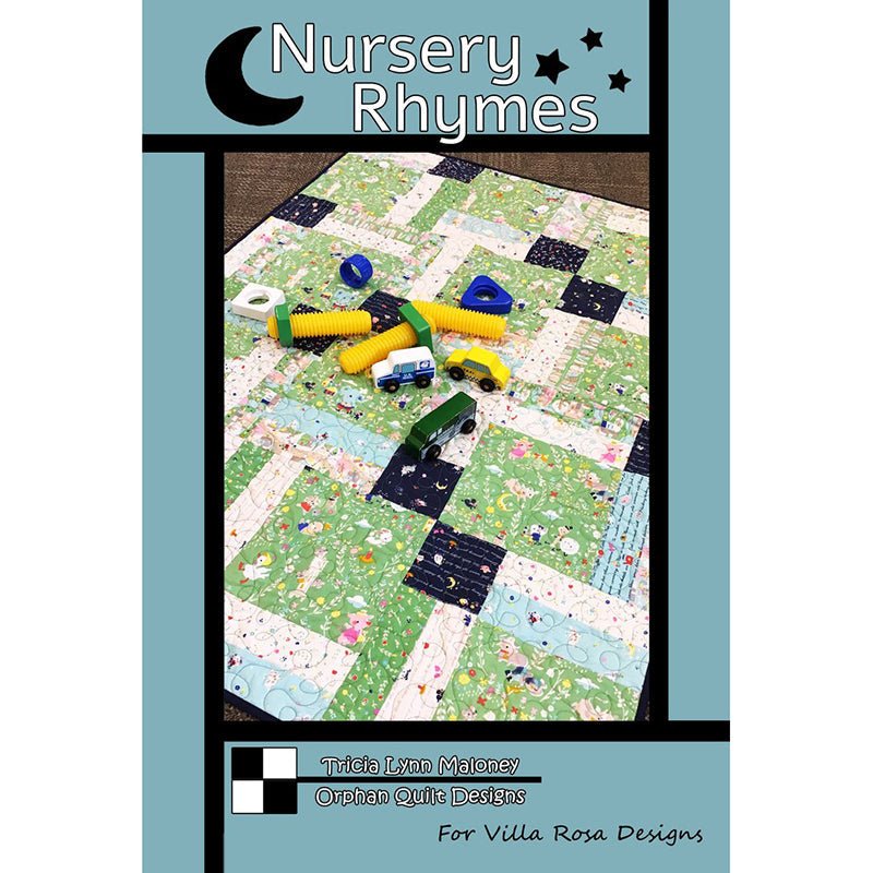 Nursery Rhymes Quilt Pattern PDF Download - Villa Rosa Designs from Fort Worth Fabric Studio