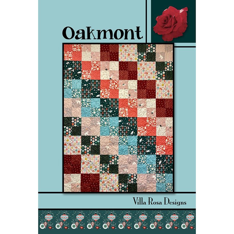 Oakmont Quilt Pattern PDF Download - Villa Rosa Designs from Fort Worth Fabric Studio