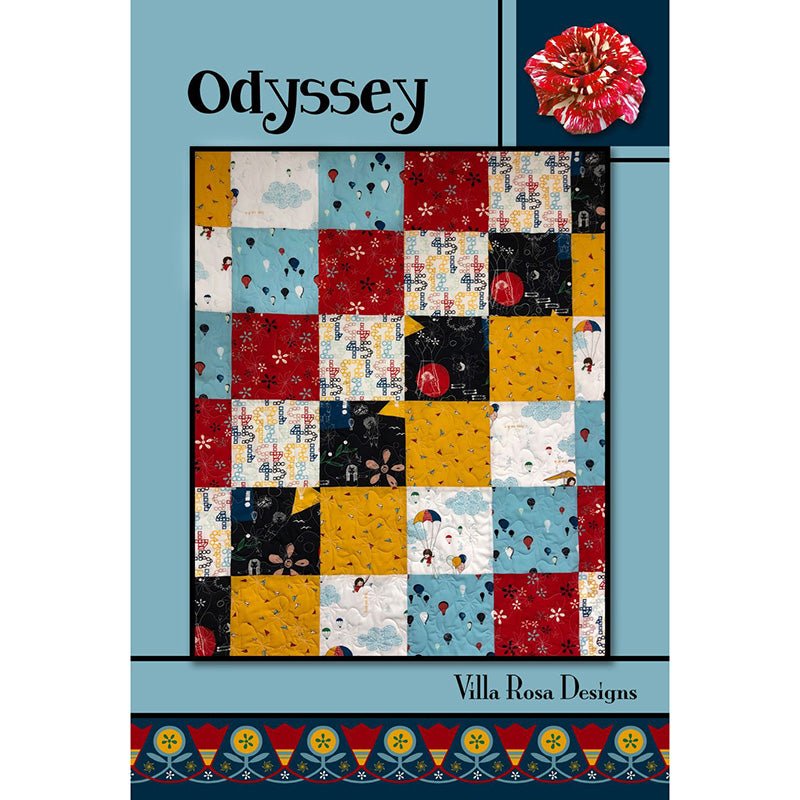 Odyssey Quilt Pattern Pattern by Villa Rosa Designs
