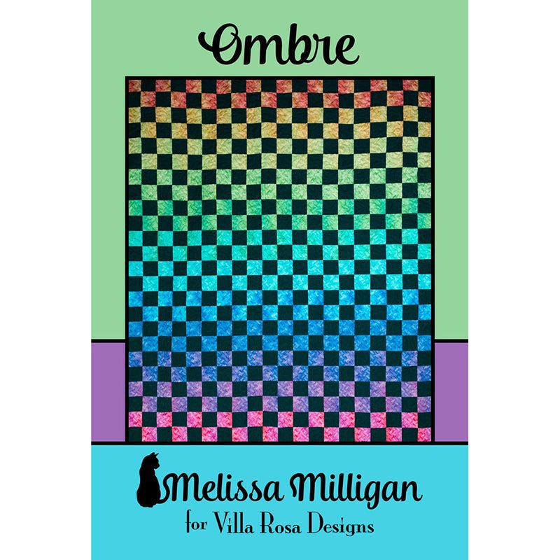 Ombre Quilt Pattern - Villa Rosa Designs from Fort Worth Fabric Studio