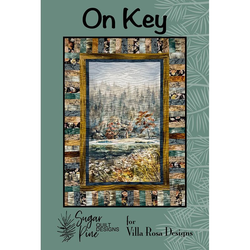 On Key Quilt Pattern - Villa Rosa Designs from Fort Worth Fabric Studio
