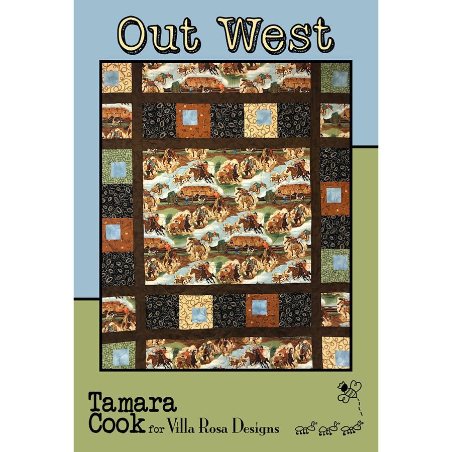 Out West Quilt Pattern PDF Download - Villa Rosa Designs from Fort Worth Fabric Studio