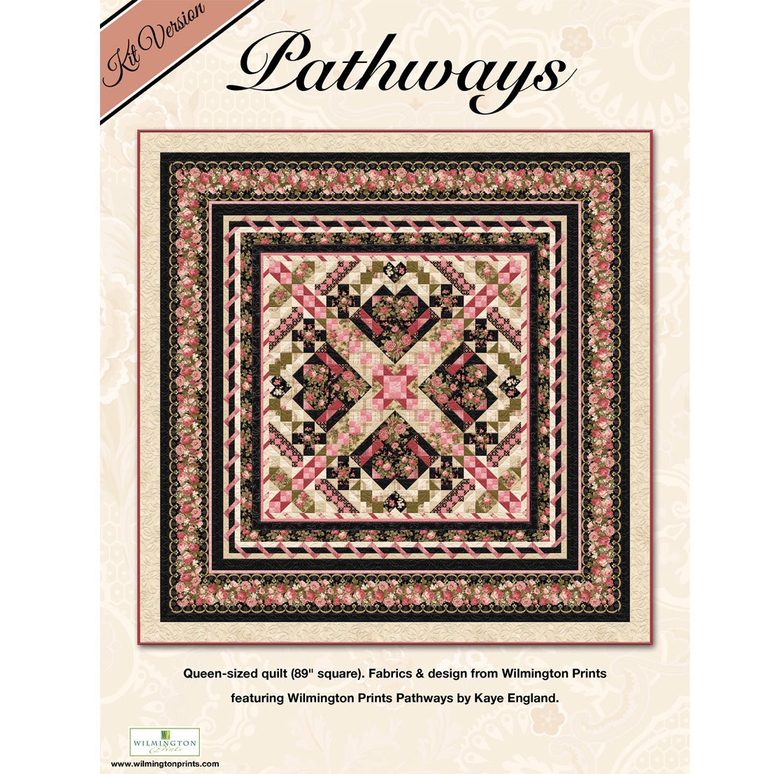 Pathways Quilt Pattern from Wilmington PDF Download - Wilmington Prints from Fort Worth Fabric Studio