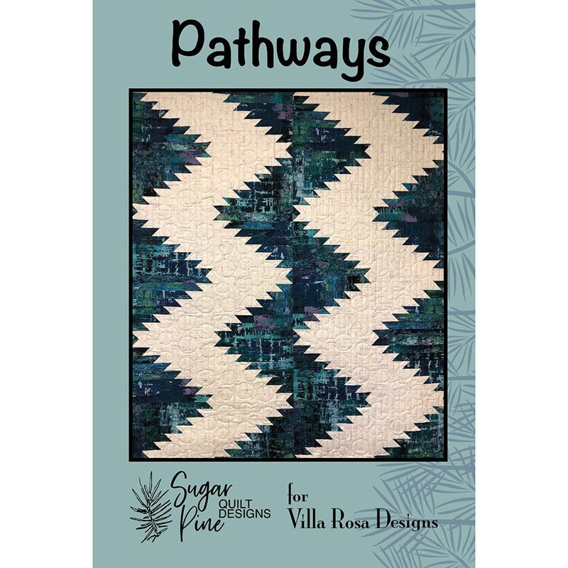 Pathways Quilt Pattern PDF Download - Villa Rosa Designs from Fort Worth Fabric Studio