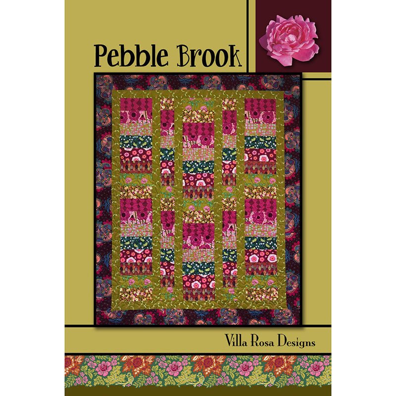Pebble Brook Quilt Pattern PDF Download - Villa Rosa Designs from Fort Worth Fabric Studio