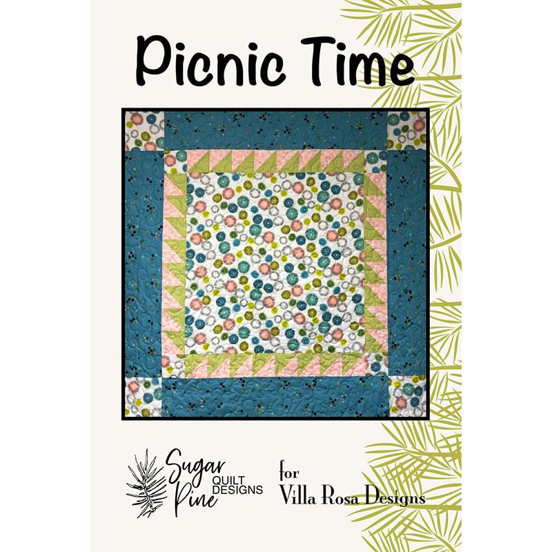 Picnic Time Quilt Pattern PDF Download - Villa Rosa Designs from Fort Worth Fabric Studio