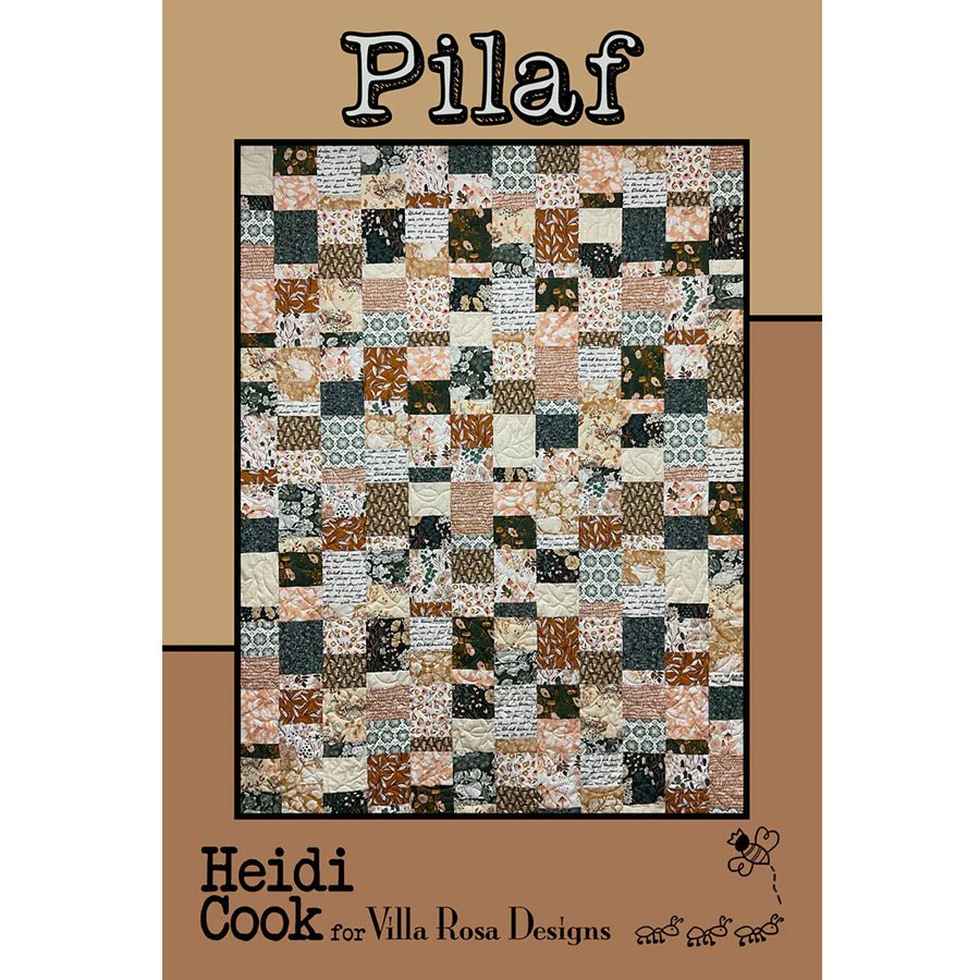 Pilaf Quilt Pattern - Villa Rosa Designs from Fort Worth Fabric Studio