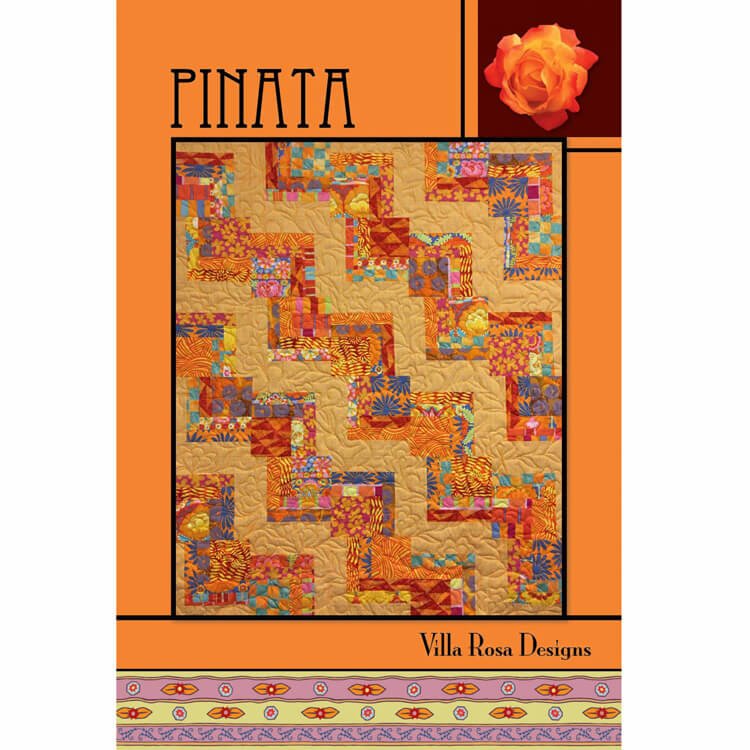 Pinata Quilt Pattern Pattern by Villa Rosa Designs