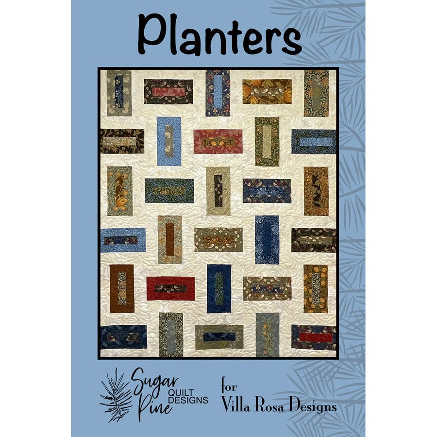 Planters Quilt Pattern PDF Download - Villa Rosa Designs from Fort Worth Fabric Studio
