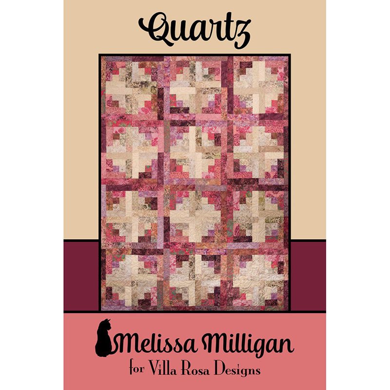 Quartz Quilt Pattern - Villa Rosa Designs from Fort Worth Fabric Studio