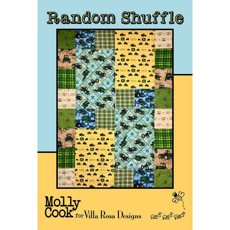 Random Shuffle Quilt Pattern - Villa Rosa Designs from Fort Worth Fabric Studio