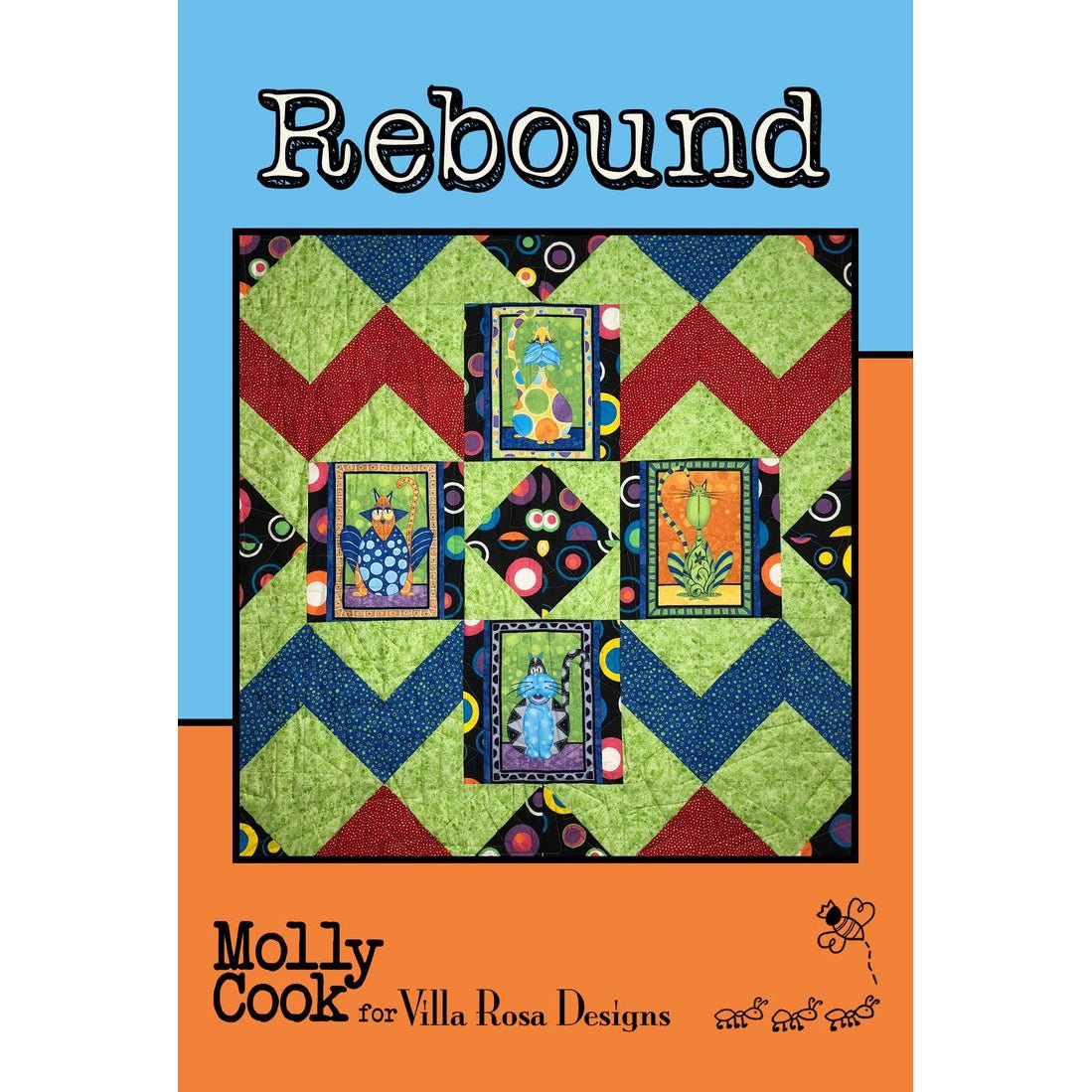 Rebound Quilt Pattern - Villa Rosa Designs from Fort Worth Fabric Studio