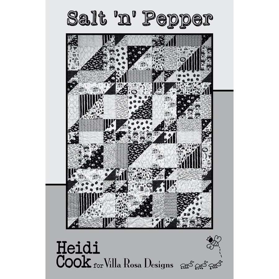 Salt 'n' Pepper Quilt Pattern - Villa Rosa Designs from Fort Worth Fabric Studio