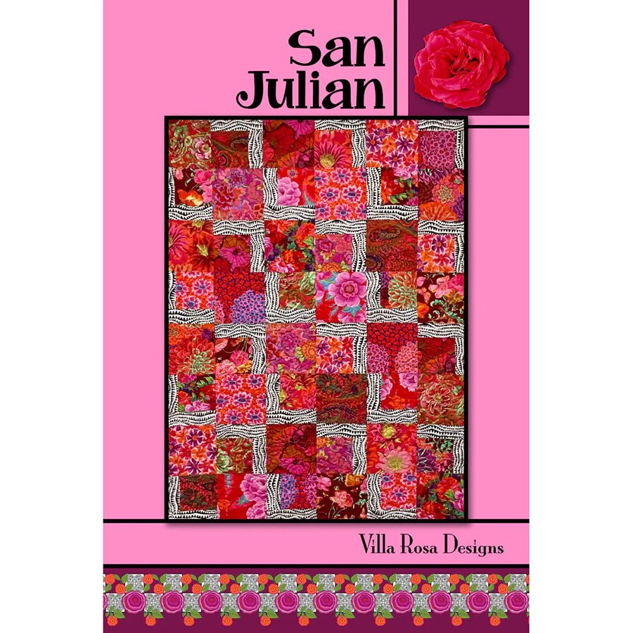 San Julian Quilt Pattern PDF Download - Villa Rosa Designs from Fort Worth Fabric Studio