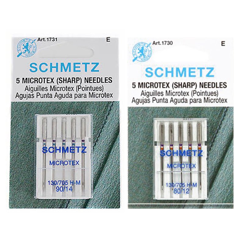 Schmetz Microtex Sharp Machine Needles - Schmetz from Fort Worth Fabric Studio