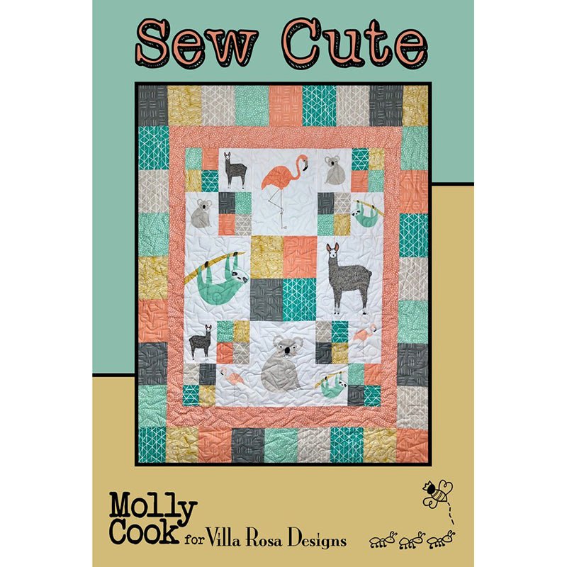 Sew Cute Quilt Pattern PDF Download - Villa Rosa Designs from Fort Worth Fabric Studio