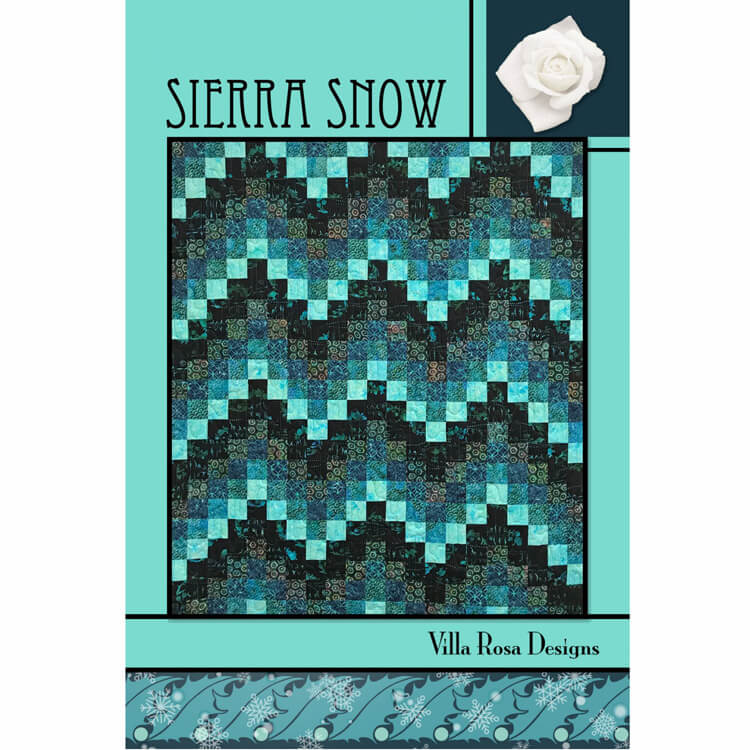Sierra Snow Quilt Pattern Pattern by Villa Rosa Designs