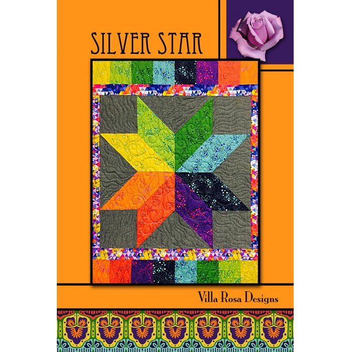Silver Star Quilt Pattern PDF Download - Villa Rosa Designs from Fort Worth Fabric Studio