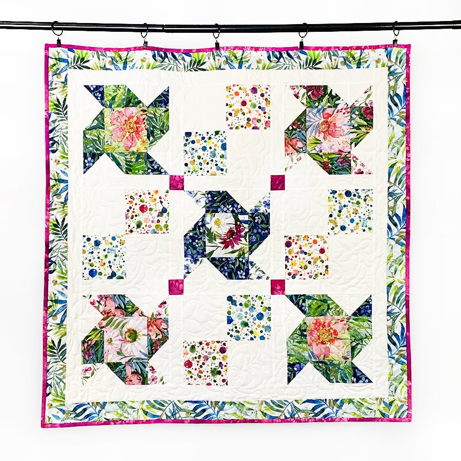 Simply Spring Quilt Pattern PDF Download - Fort Worth Fabric Studio from Fort Worth Fabric Studio