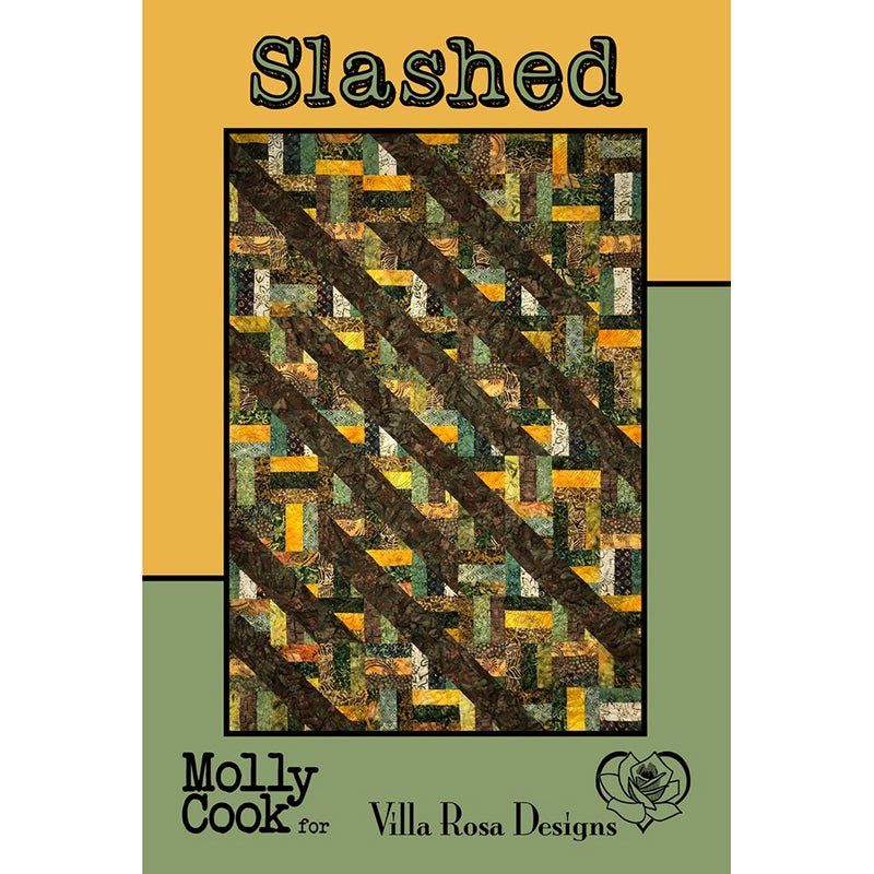 Slashed Quilt Pattern - Villa Rosa Designs from Fort Worth Fabric Studio