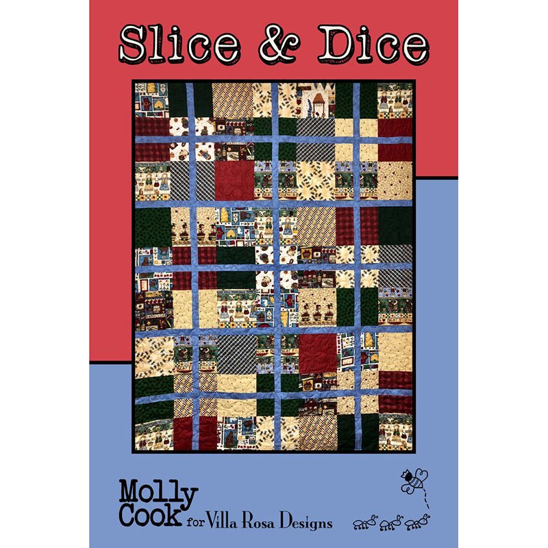 Slice & Dice Quilt Pattern - Villa Rosa Designs from Fort Worth Fabric Studio