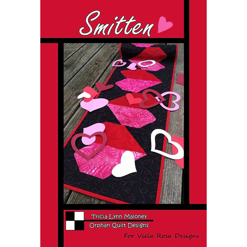 Smitten Table Runner Pattern PDF Download - Villa Rosa Designs from Fort Worth Fabric Studio