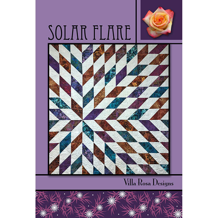 Solar Flare Quilt Pattern Pattern by Villa Rosa Designs