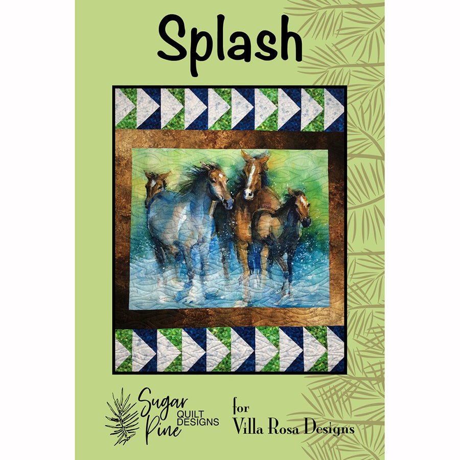 Splash Quilt Pattern - Villa Rosa Designs from Fort Worth Fabric Studio